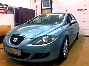 Чип тюнинг Seat Leon 2.0 FSI 150hp AQ-250 EGR_OFF
